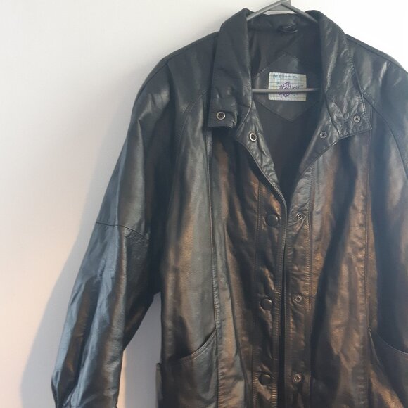 Genuine leather coat from the Very Trendy Brand Small for men - Picture 4 of 5